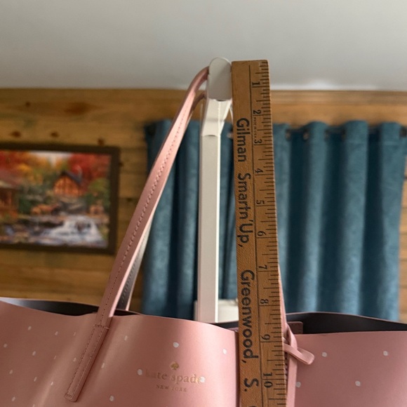 Kate Spade Pink Owl Graphic Tote with KS Dust bag - Picture 11 of 16